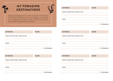 Forager's Journal inside page 5