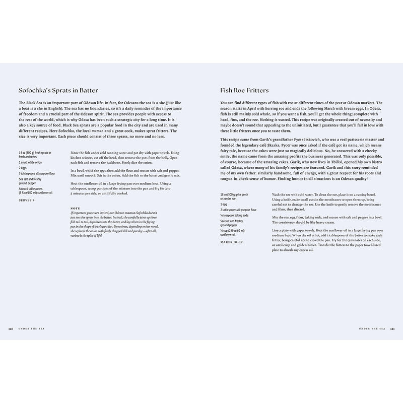Cuisines of Odesa inside page 4