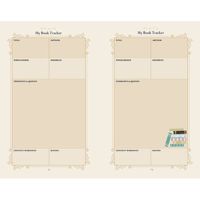 The No-Pressure Book Journal inside page 6