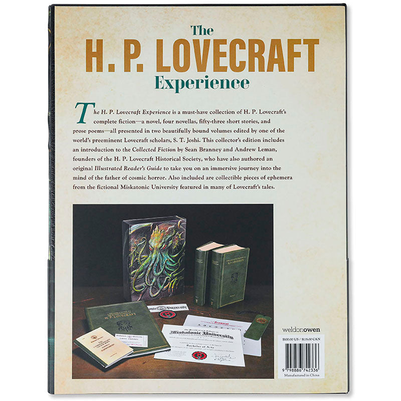 The H. P. Lovecraft Experience (Deluxe Box Set) inside page 8