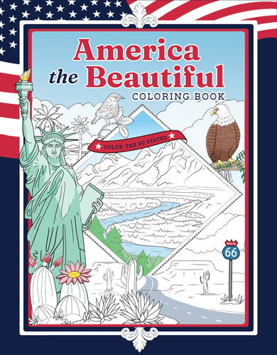America the Beautiful Coloring Book