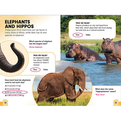Undercover Answers: Animal Kingdom inside page 1