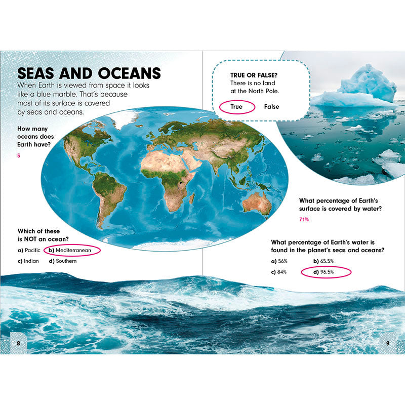 Undercover Answers: Planet Earth inside page 1