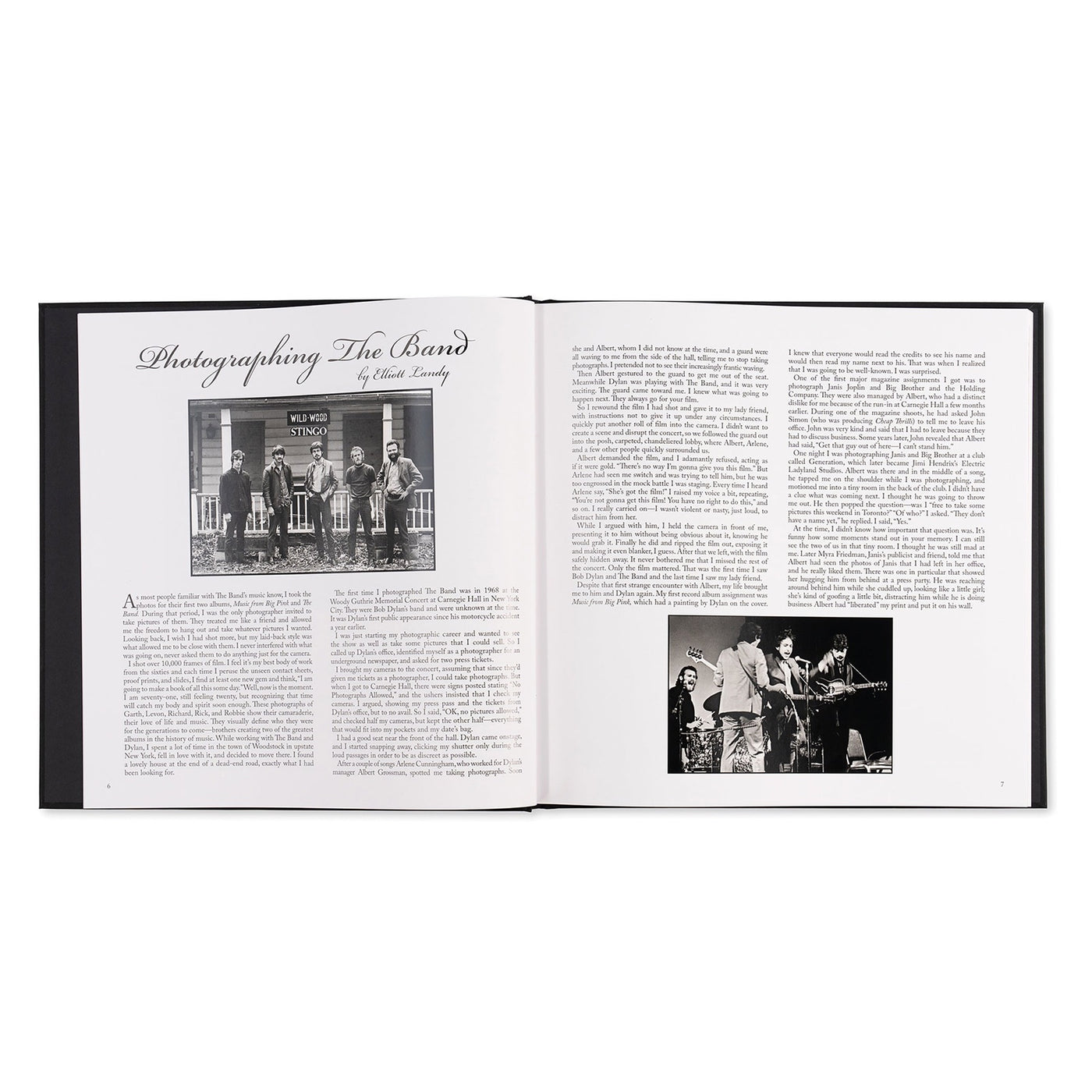 The Band Photographs, 1968-1969: Two-Volume Set inside page 5