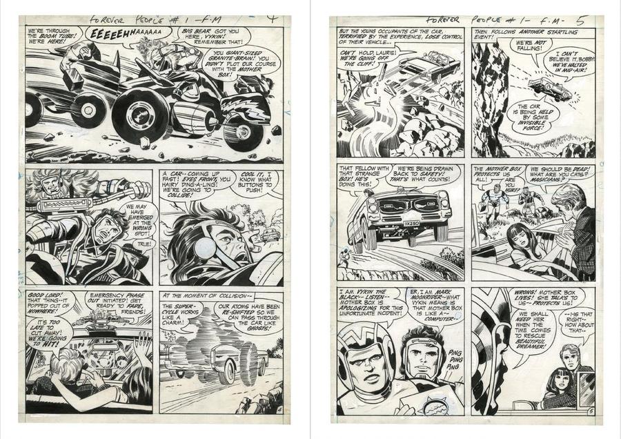 Jack Kirby's Forever People Artist's Edition US - Hardback