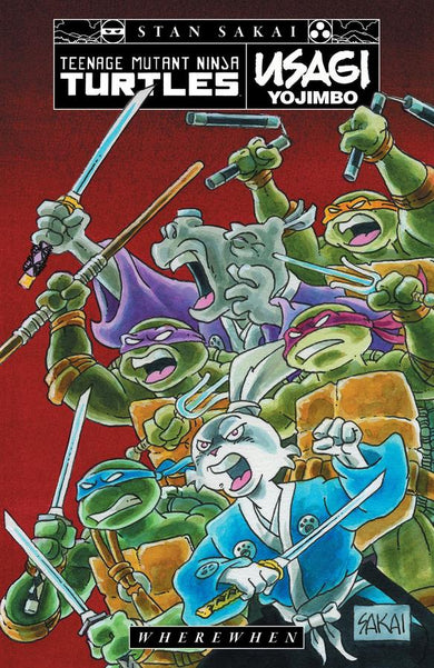 Teenage Mutant Ninja Turtles/Usagi Yojimbo: WhereWhen-Graphic novel / Comic book / Manga: genres-買書書 BuyBookBook