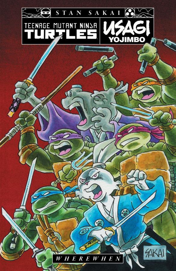 Teenage Mutant Ninja Turtles/Usagi Yojimbo: WhereWhen-Graphic novel / Comic book / Manga: genres-買書書 BuyBookBook