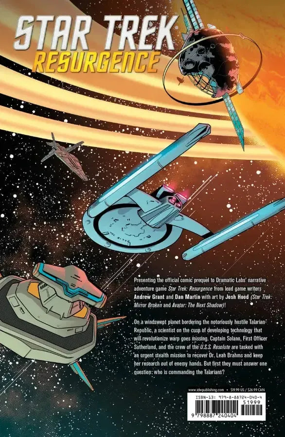Star Trek: Resurgence US - Paperback / softback