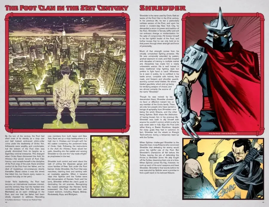 Teenage Mutant Ninja Turtles: IDW Sourcebook US - Hardback