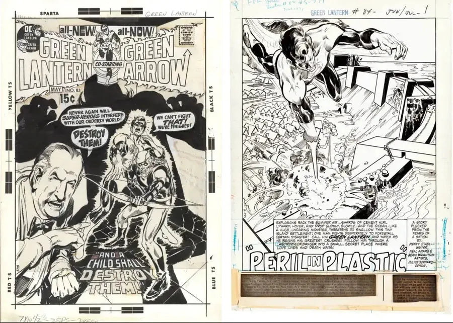 Neal Adams' DC Classics Artist's Edition Cover B (Green Lantern Version) US - Hardback