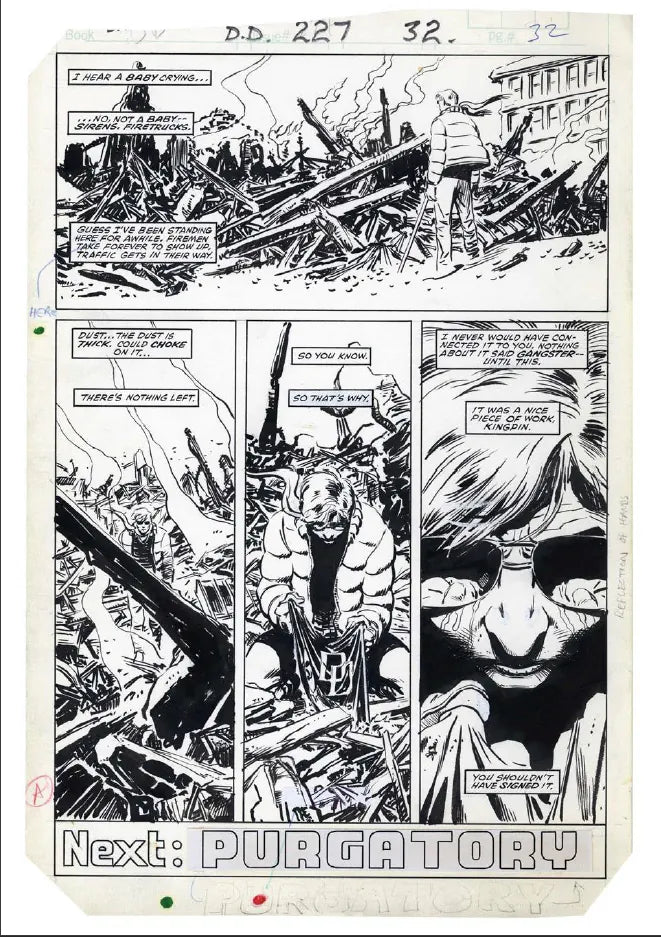 David Mazzucchelli’s Daredevil Born Again Artist’s Edition US - Hardback