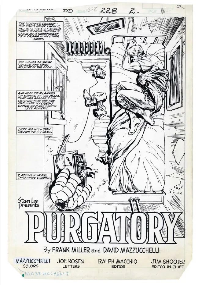 David Mazzucchelli’s Daredevil Born Again Artist’s Edition US - Hardback