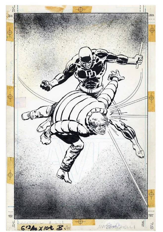 David Mazzucchelli’s Daredevil Born Again Artist’s Edition US - Hardback