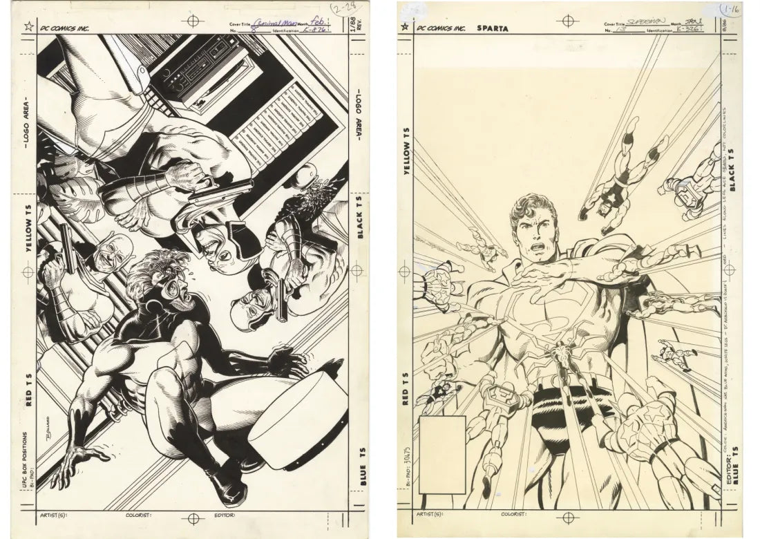DC Covers Artist's Edition, Volume One US - Hardback