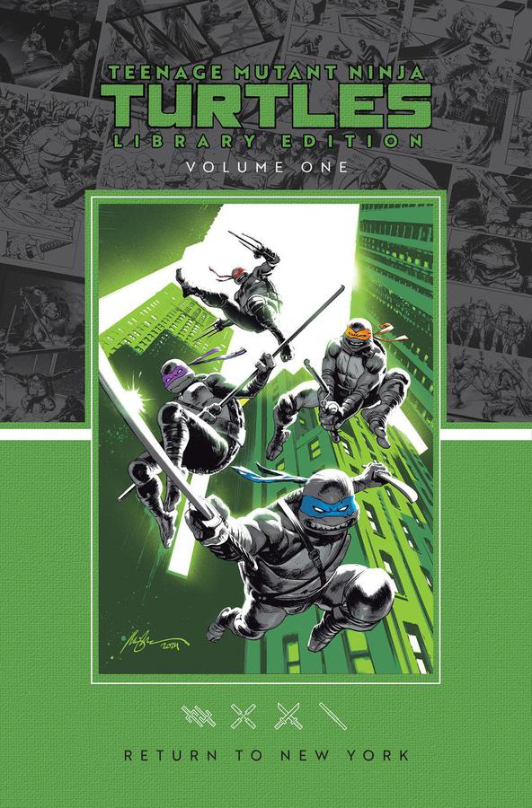 Teenage Mutant Ninja Turtles, Vol. 1: Return to New York Library Edition-Graphic novel / Comic book / Manga: genres-買書書 BuyBookBook