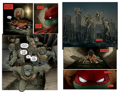 Teenage Mutant Ninja Turtles, Vol. 1: Return to New York Library Edition US - Hardback