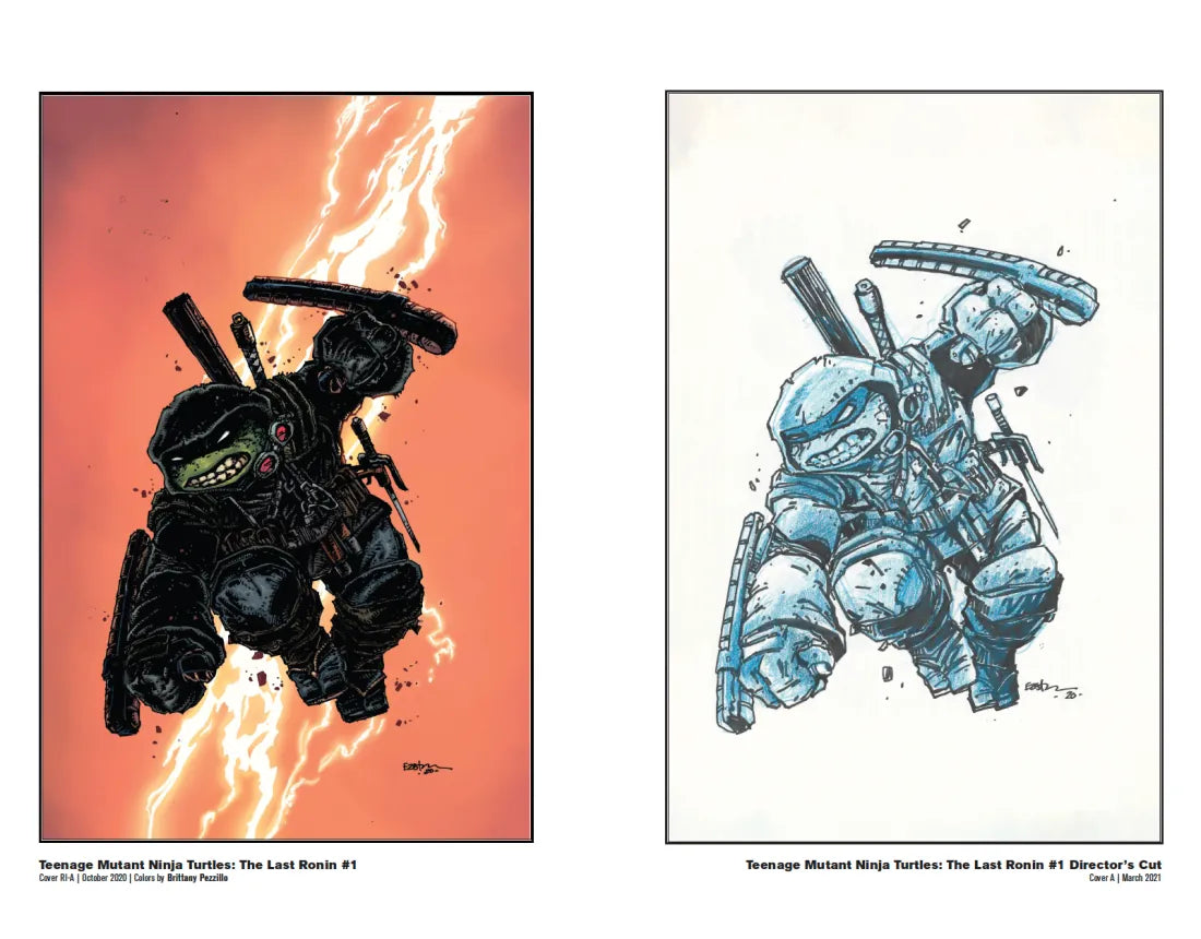 Teenage Mutant Ninja Turtles: The Kevin Eastman Covers (2019-2024) US - Hardback