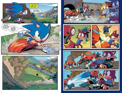 Sonic the Hedgehog: On The Go, Vol. 1 US - Paperback / softback