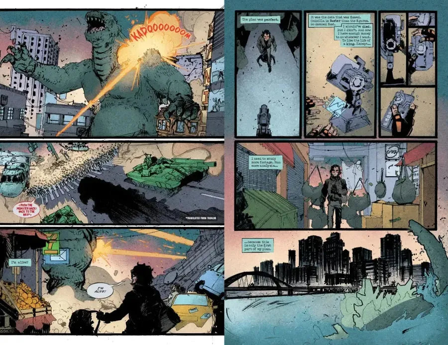 Godzilla: Heist US - Paperback / softback