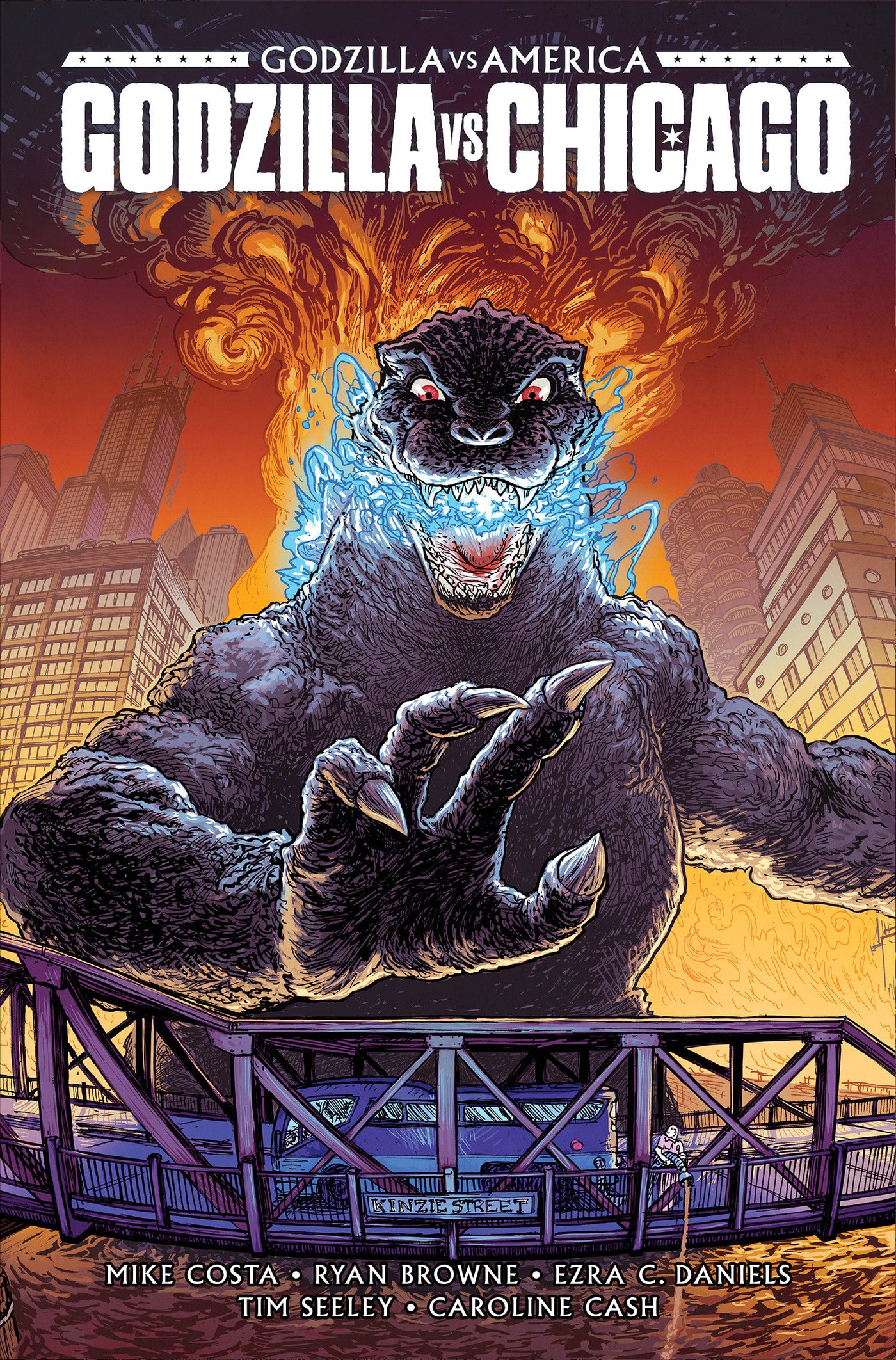 Godzilla Vs. America: Chicago-Graphic novels/ Comic books/ Manga/ Cartoons-買書書 BuyBookBook