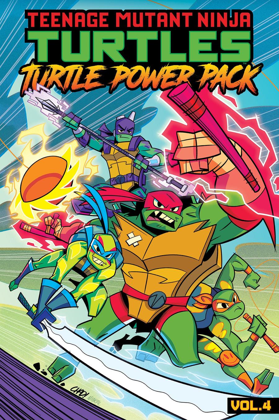 Teenage Mutant Ninja Turtles: Turtle Power Pack, Vol. 4-Graphic novel / Comic book / Manga: genres-買書書 BuyBookBook