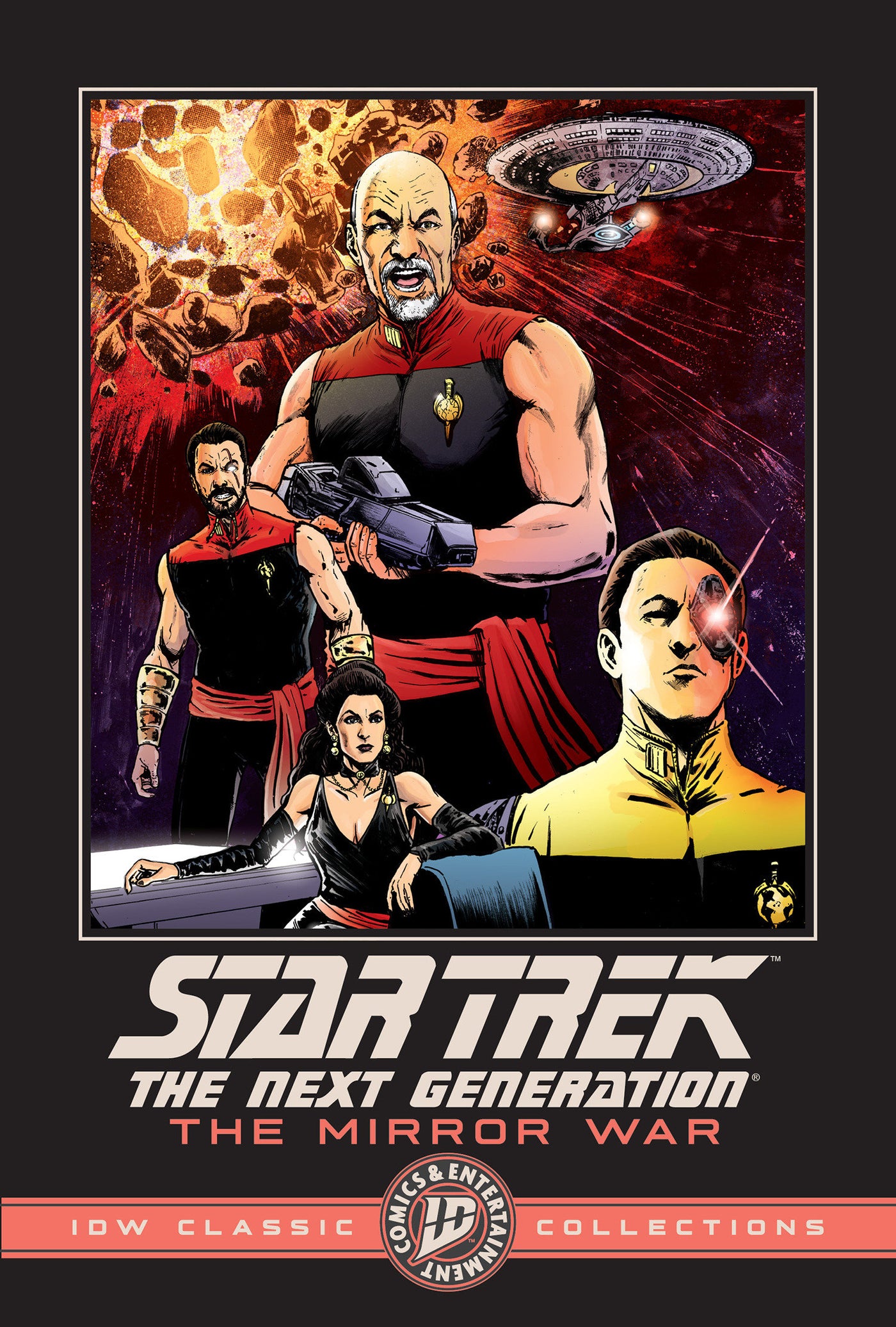 Star Trek: The Next Generation-The Mirror War-IDW Classic Collections-Graphic novel / Comic book / Manga: genres-買書書 BuyBookBook