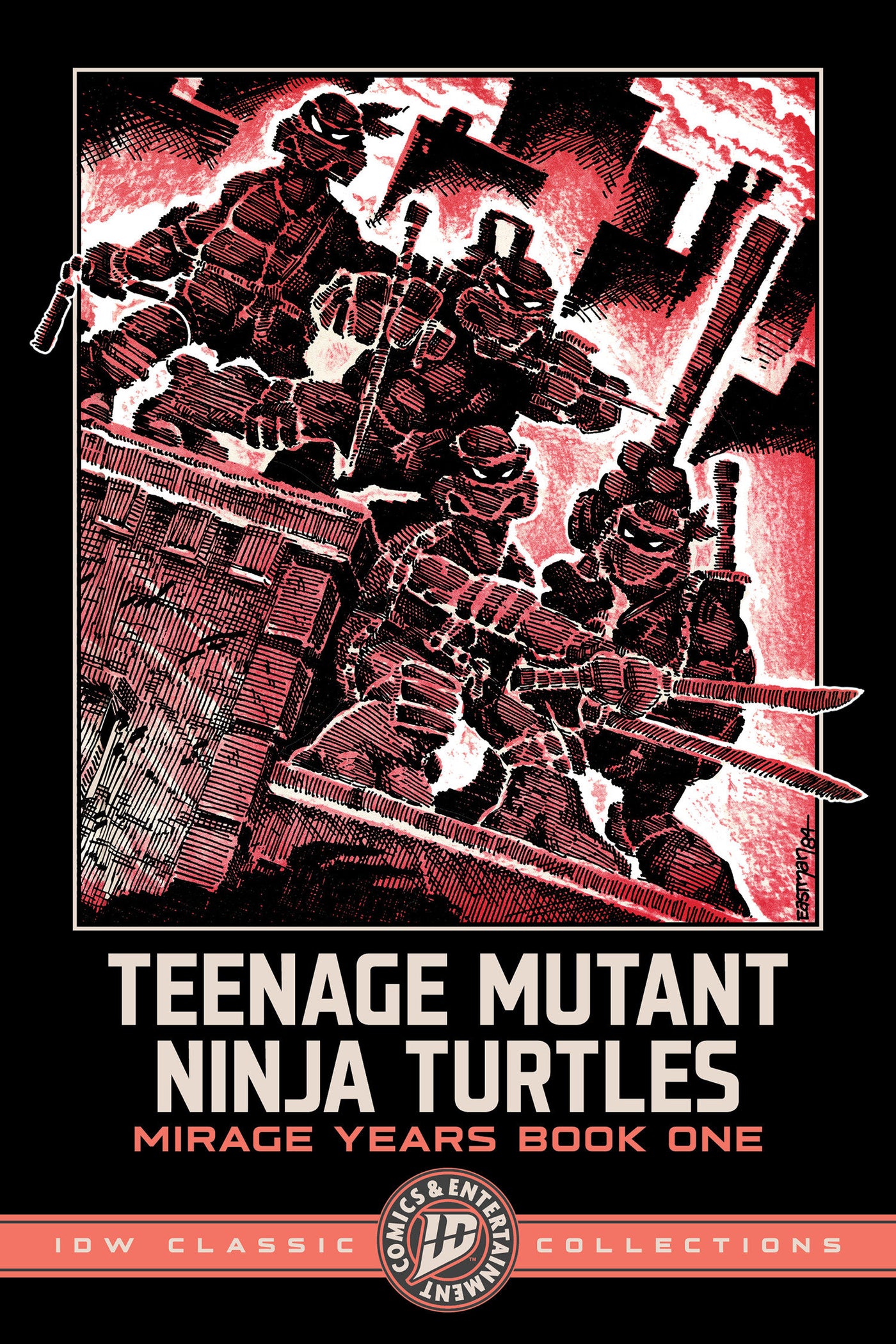 Teenage Mutant Ninja Turtles: Mirage Years Book One-IDW Classic Collections-Graphic novel / Comic book / Manga: genres-買書書 BuyBookBook