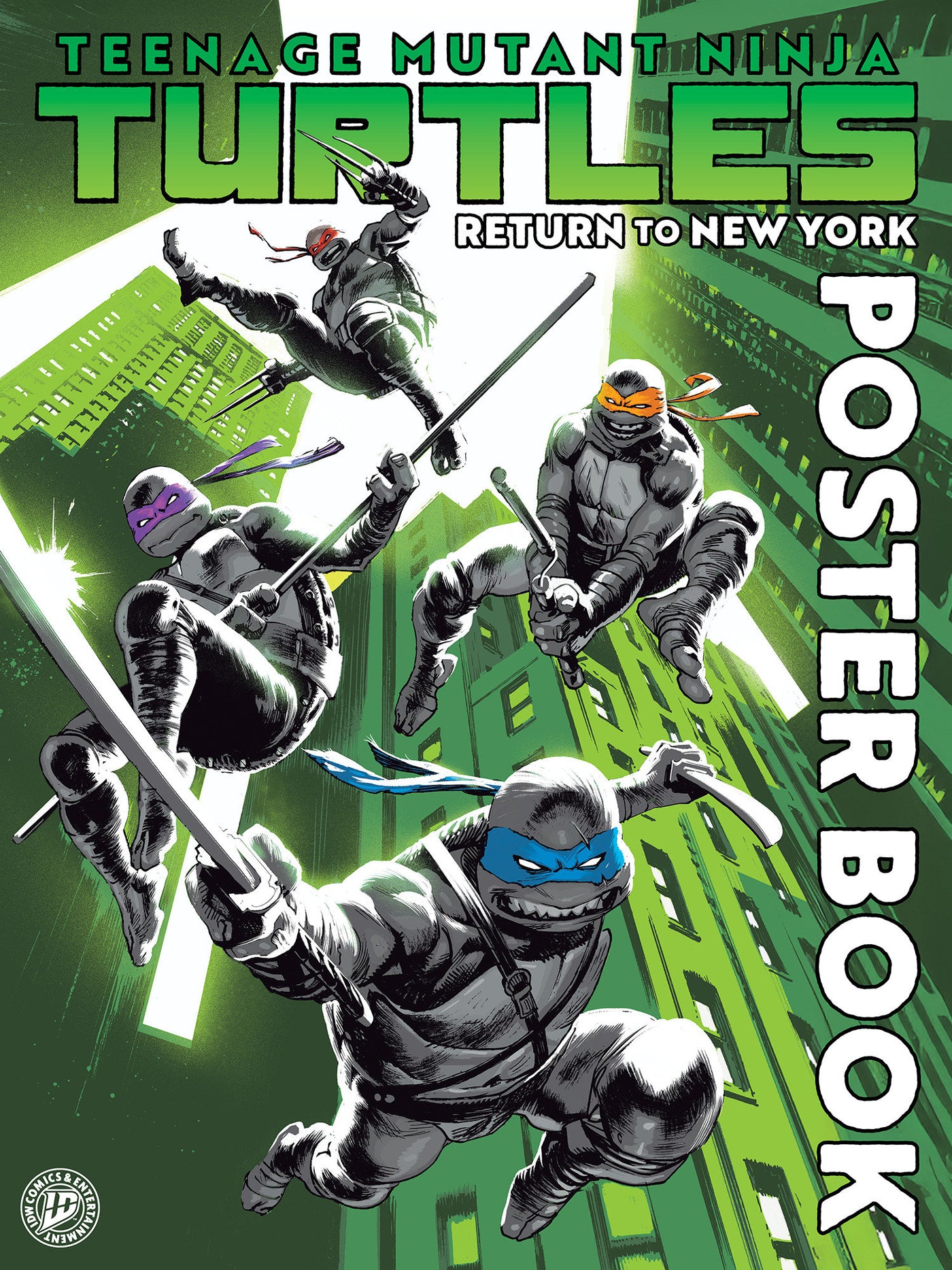 Teenage Mutant Ninja Turtles: Return to New York Poster Book-Graphic novel / Comic book / Manga: genres-買書書 BuyBookBook