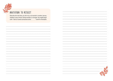 Kindness Will Save the World Guided Journal inside page 4