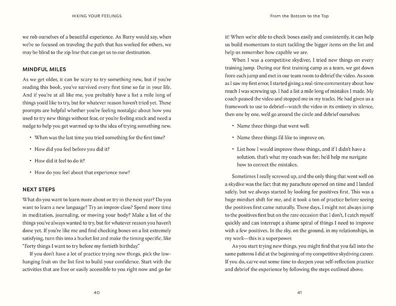 Hiking Your Feelings inside page 4