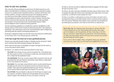 GrateFULLness: A BlackFULLness Gratitude Journal inside page 1