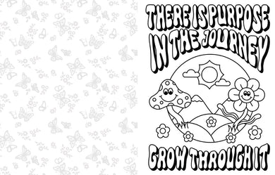 Grow Through What You Go Through: A Mindful Coloring Book inside page 3