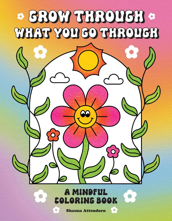 Grow Through What You Go Through: A Mindful Coloring Book-Lifestyle and Leisure-買書書 BuyBookBook
