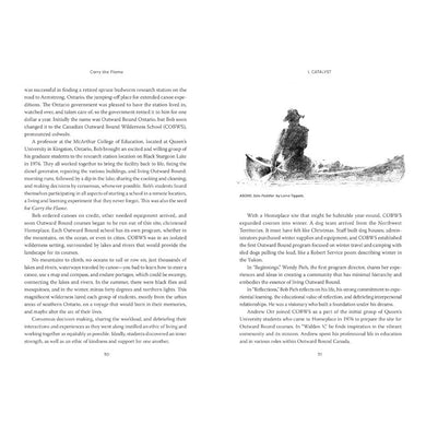 Carry the Flame inside page 3