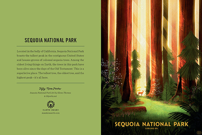 The Art of the National Parks Boxed Note Card Set inside page 7
