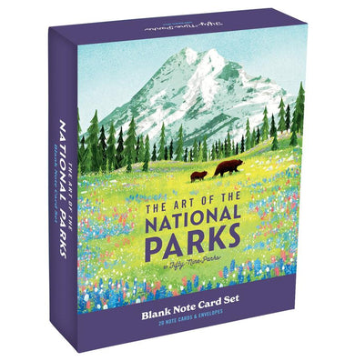 The Art of the National Parks Boxed Note Card Set-Earth Sciences/ Geography/ Environment/ Planning-買書書 BuyBookBook
