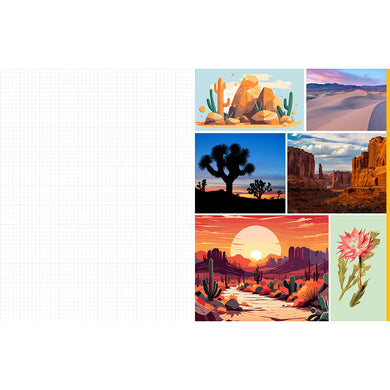 Cut and Collage National Parks inside page 3