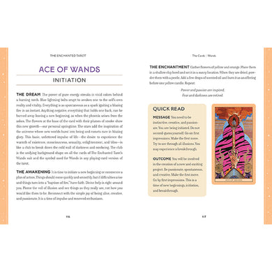 The Enchanted Tarot inside page 8