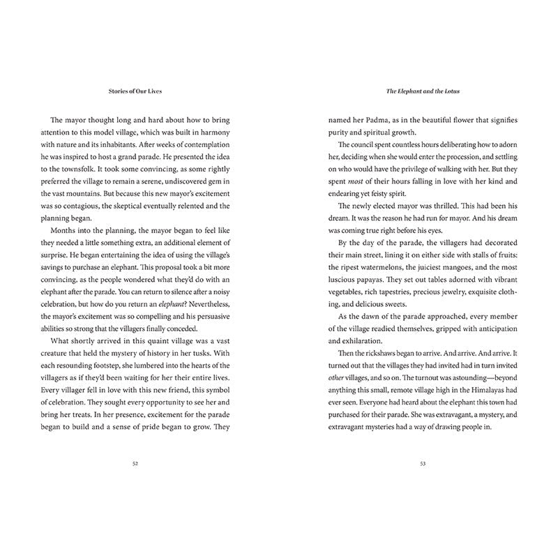 Stories of Our Lives inside page 6
