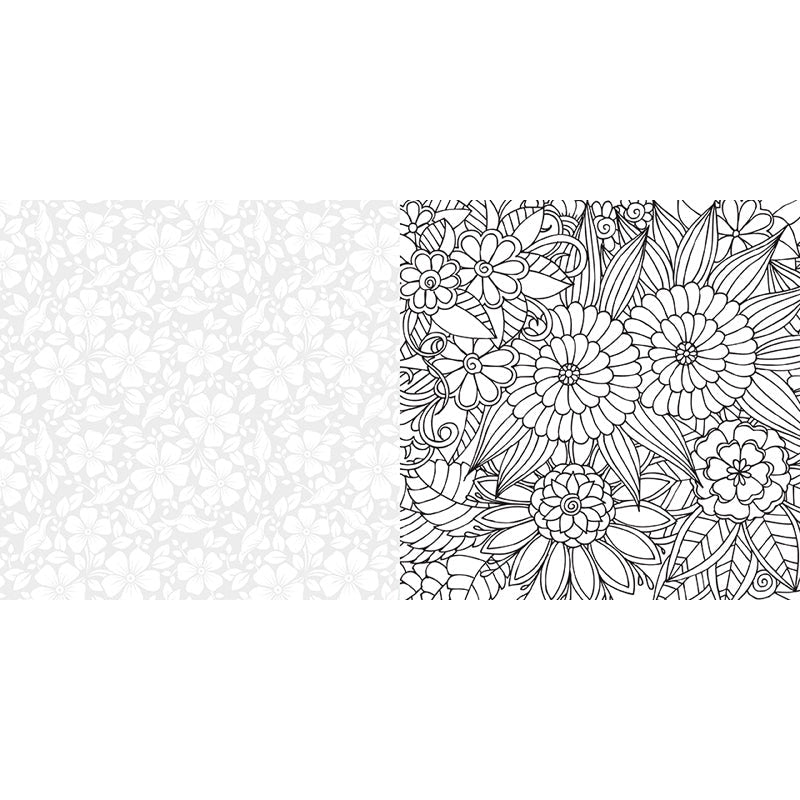 100 Blooming Designs: Flowers inside page 2