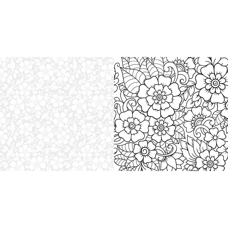 100 Blooming Designs: Flowers inside page 5