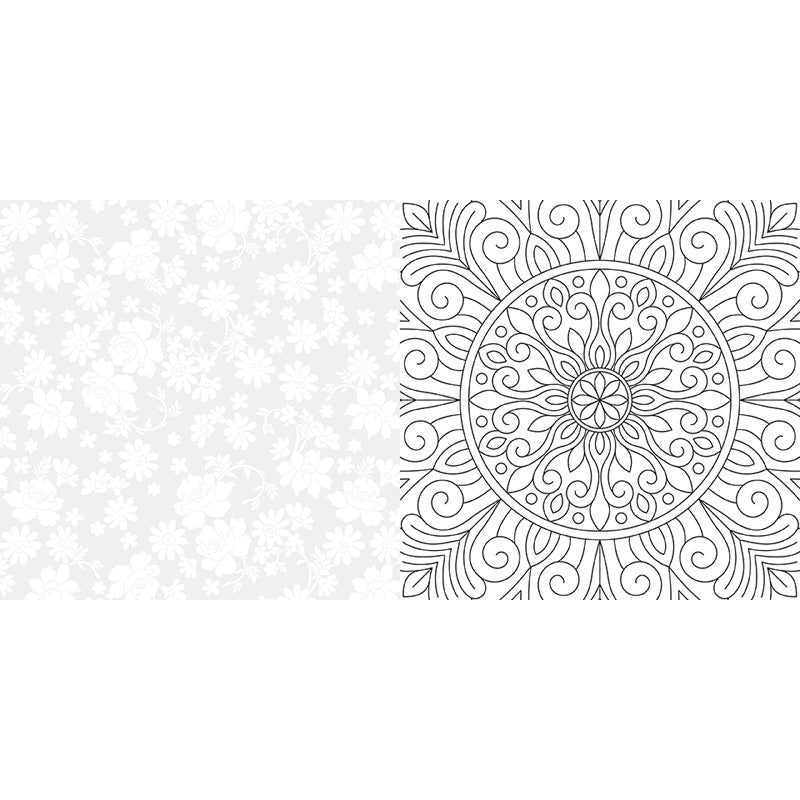100 Blooming Designs: Flowers inside page 6