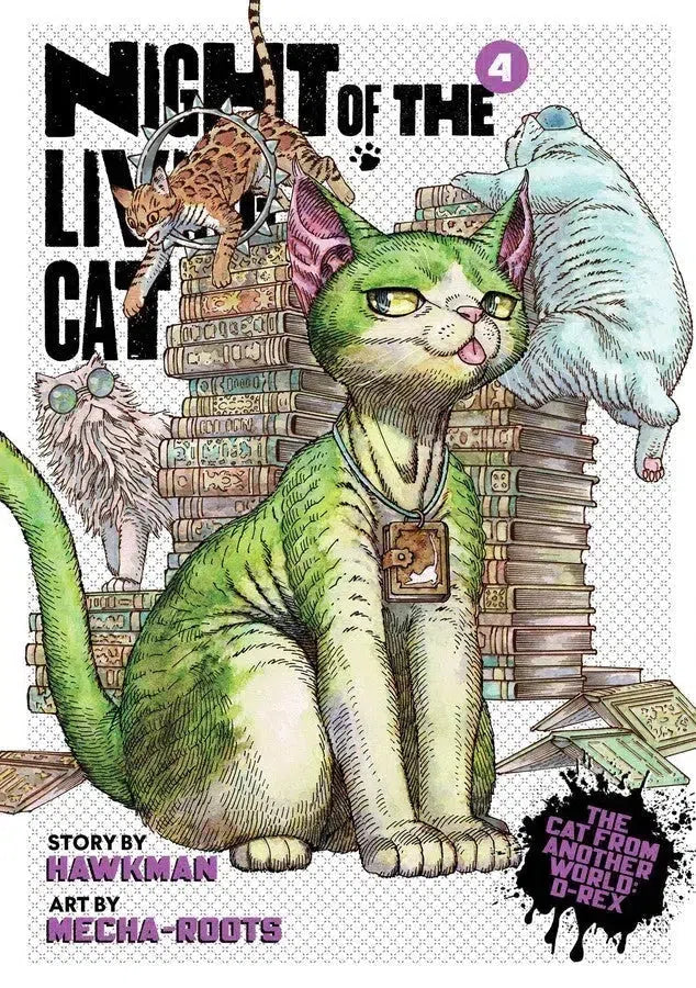 Night of the Living Cat Vol. 4-Graphic novel / Comic book / Manga: Horror / supernatural-買書書 BuyBookBook