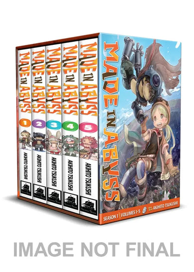 Made in Abyss - Season 1 Box Set (Vol. 1-5) US - Multiple-component retail product, boxed