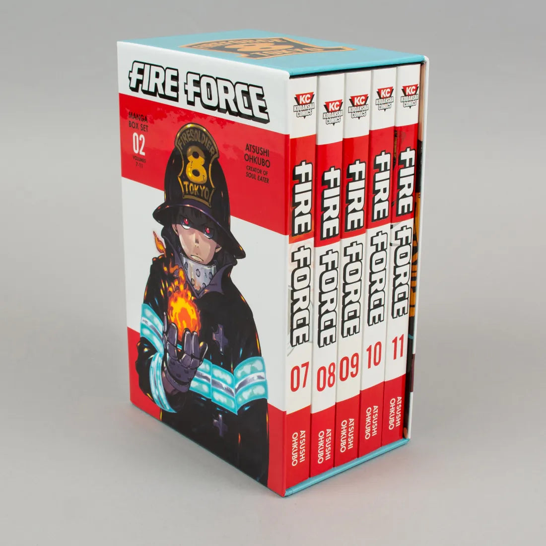 Fire Force Manga Box Set 2 (Vol.7-11) US - Multiple-component retail product, boxed