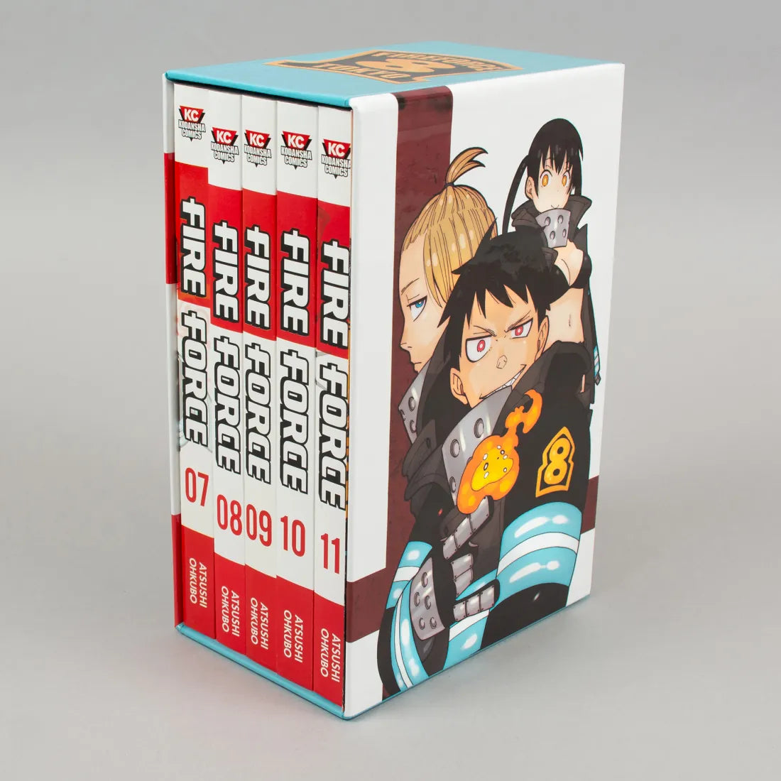 Fire Force Manga Box Set 2 (Vol.7-11) US - Multiple-component retail product, boxed