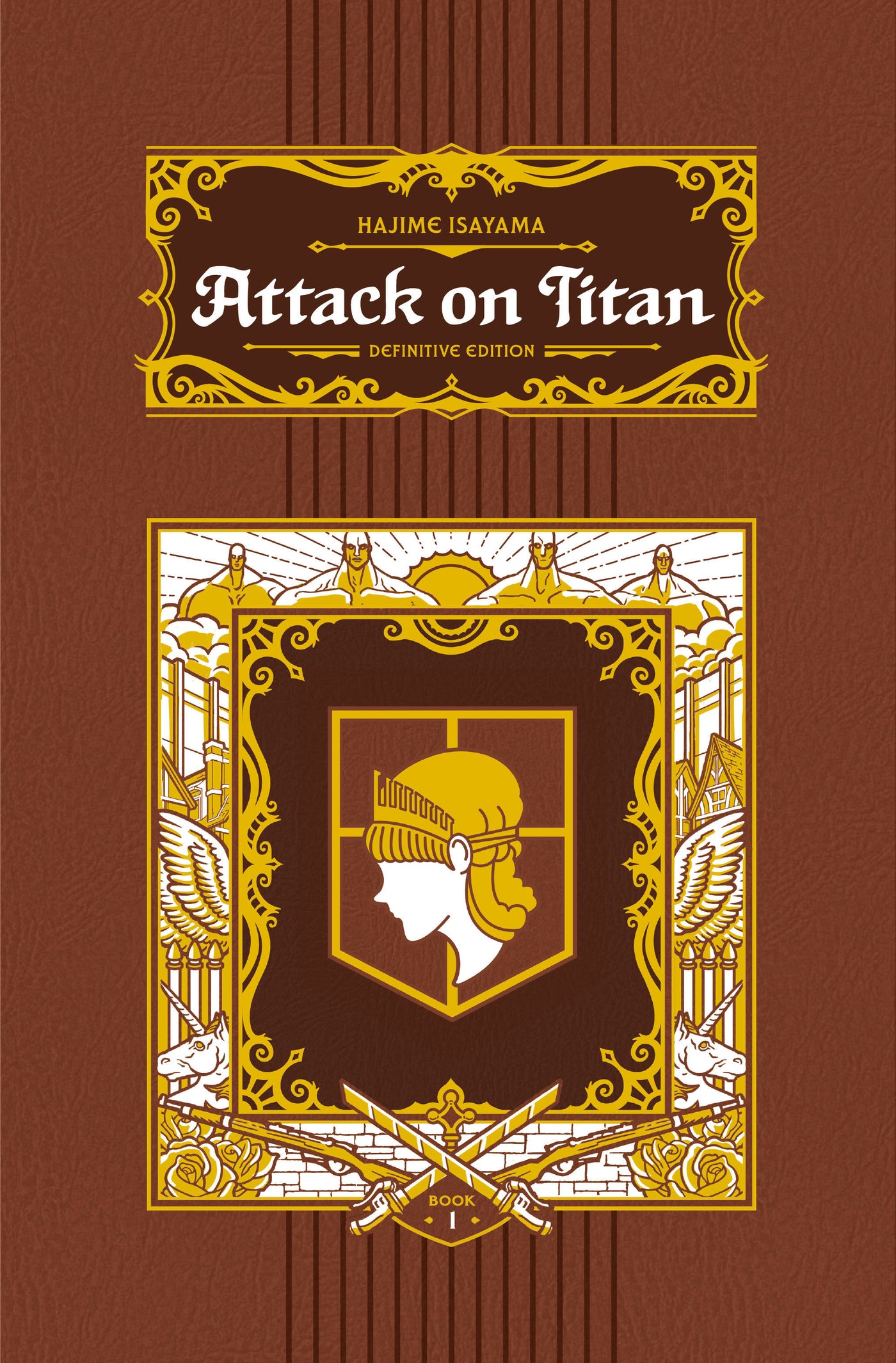 Attack on Titan Definitive Hardcover Collection 1 (Vol. 1-3)