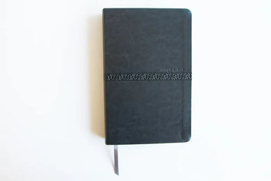 KJV Holy Bible, Large Print Medium format, Gray Faux Leather with Ribbon Marker, Red Letter, thumb Index US - Paperback / softback