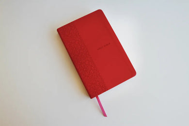 KJV Holy Bible, Large Print Medium format, Fuchsia Faux Leather w/Ribbon Marker, Red Letter, thumb Index US - Paperback / softback