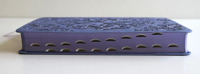 KJV Holy Bible, Large Print Medium Format, Lavender Faux Leather w/Thumb Index and Ribbon Marker, Red Letter US - Paperback / softback